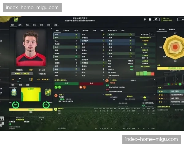 “足球经理”游戏数据提供商与英超达成合作，为转播提供深度球员档案